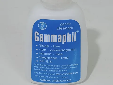 Gammaphil – sữa rửa mặt quen thuộc bất ngờ bị đưa vào danh sách thu hồi