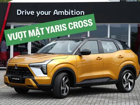 Mitsubishi Xforce bán nhiều đột biến: Vượt Toyota Yaris Cross sau 3 tháng, lần đầu trên 1.000 xe/tháng trong 2025