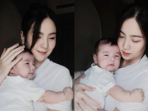 "MC đẹp nhất VTV" Mai Ngọc khoe ảnh con trai cực đáng yêu