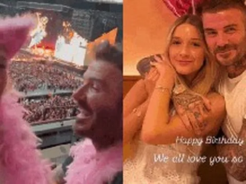 Harper Beckham thành thiếu nữ thật rồi: Không còn thích bố hôn môi, chụp ảnh cũng giữ khoảng cách vừa phải