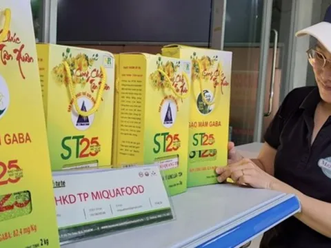 Tin vui đến với gạo ST25 ở Cần Thơ