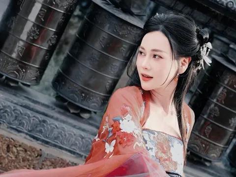 Diễn viên Phương Oanh hóa "tiên tử giáng trần", khiến Shark Bình bức xúc quát vợ