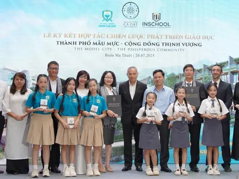 Trung Nguyên Legend phát triển hệ thống giáo dục quốc tế tại Thành phố cà phê