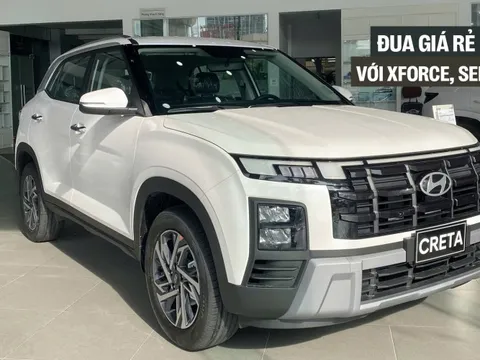 Hyundai Creta 2025 giảm giá mạnh tại đại lý: Bản 'base' còn hơn 564 triệu đồng, kịch sàn giá nhóm xe Nhật, Hàn cùng phân khúc
