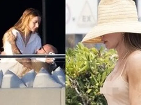 Tranh cãi: David Beckham thân mật quá mức với con gái Harper 14 tuổi, Victoria mặc váy bó không nội y trước mặt các con?