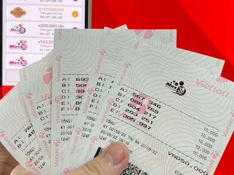 Tỉ lệ 1/11 vé, Max 3D+ của Vietlott từng có kỷ lục "vô tiền khoáng hậu": Một người trúng 30 giải đặc biệt