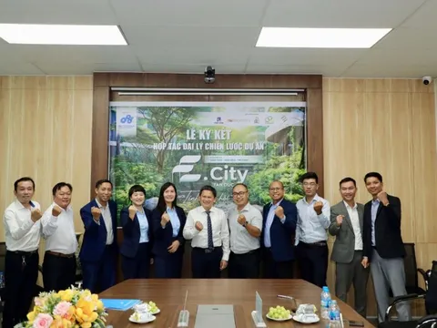 Lễ ký kết chiến lược E.City Tân Đức – Bước tiến đô thị tương lai