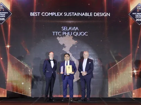 Khu phức hợp nghỉ dưỡng Selavia ghi dấu tại Dot Property Vietnam Awards 2025