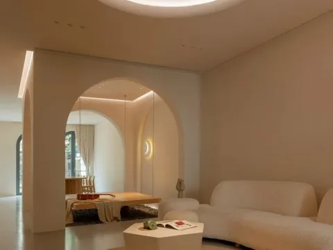 Không gian ấm cúng của biệt thự 480m2 ở Hà Nội
