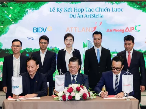 ATTLand hợp tác với An Phong, BIDV triển khai dự án ArtStella