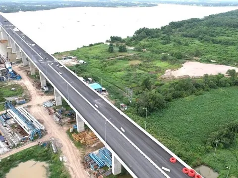 Từ 20/8, có thể lưu thông qua cầu lớn nhất tuyến Vành đai 3 TPHCM