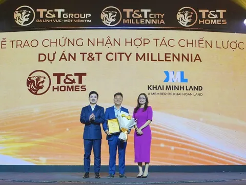 Khải Hoàn Land - Tập đoàn T&T Group: Ký kết hợp tác chiến lược