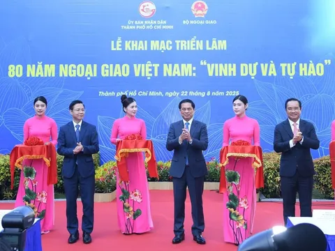 Khai mạc Triển lãm '80 năm Ngoại giao Việt Nam: Vinh dự và tự hào'