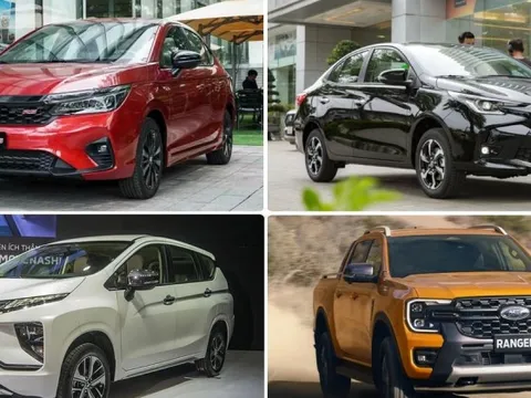 Nhiều mẫu xe ăn khách được nâng mức giảm giá trong tháng Ngâu