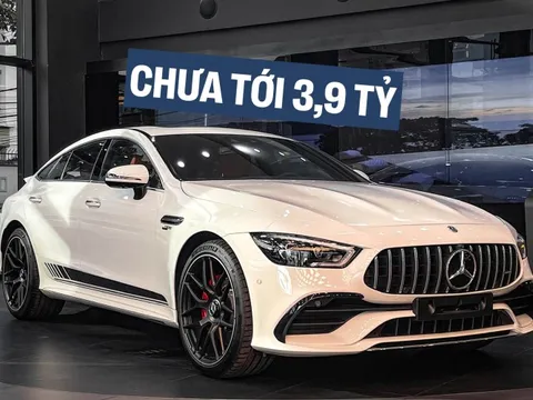 Mercedes-AMG GT 53 giảm sốc tại đại lý: Từng có giá 6,7 tỷ, nay thực tế chưa tới 3,9 tỷ và đây là điều cần đánh đổi