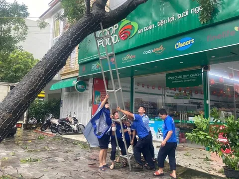 Giữa bão số 10, siêu thị tung gói bình ổn giá, giảm đến 33%