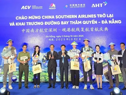 Đà Nẵng khai trương đường bay Thâm Quyến