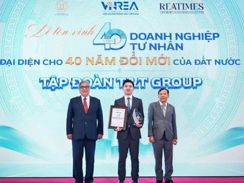 T&T Group của Bầu Hiển được vinh danh Top các doanh nghiệp tư nhân tiêu biểu