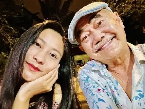 Bạn gái kém 36 tuổi phủ nhận tin đồn chia tay NSND Việt Anh