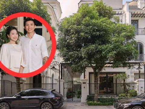 Bên trong biệt thự chục tỷ của Đoàn Văn Hậu - Doãn Hải My: Nội thất nhập khẩu châu Âu, hệ thống đèn trăm triệu