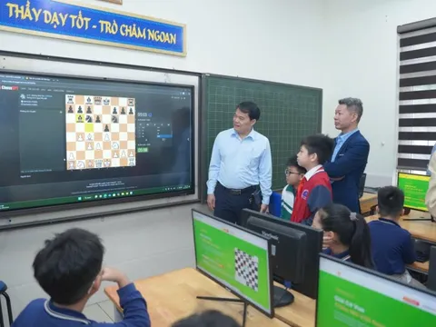 Giải Cờ vua thiếu nhi Việt Nam: Ứng dụng trí tuệ nhân tạo toàn diện