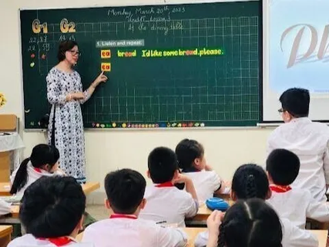 Đưa tiếng Anh thành ngôn ngữ thứ hai trong trường học ở Việt Nam