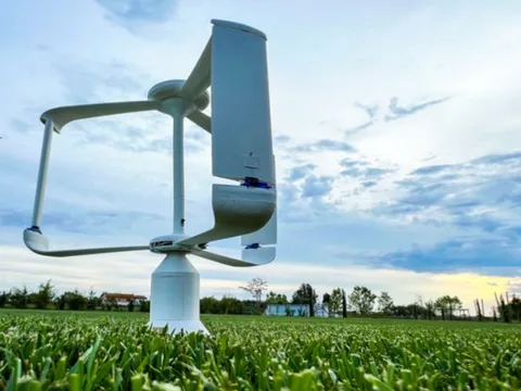 Độc đáo turbine điện gió có khả năng “gió chiều nào xoay chiều đó”
