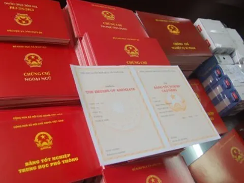 Đề xuất nhiều điểm mới trong quản lý văn bằng, chứng chỉ
