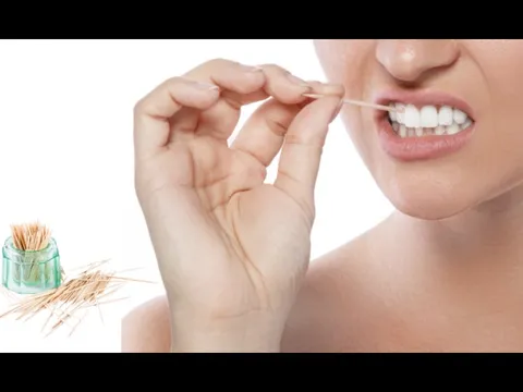 Người có thói quen ngậm tăm xỉa răng cần cảnh giác điều này