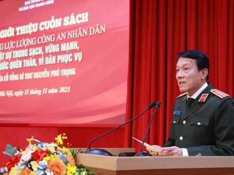 Cuốn sách của cố Tổng Bí thư Nguyễn Phú Trọng là tư liệu quý, 'kim chỉ nam' cho lực lượng Công an