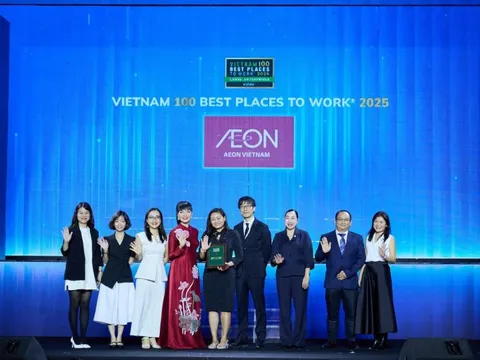 AEON vào Top 10 Nơi Làm Việc tốt nhất Việt Nam
