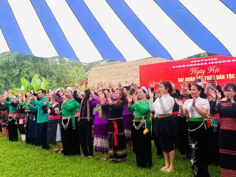 Ngày hội đại đoàn kết các dân tộc: Sắc màu văn hóa hội tụ tại ‘Ngôi nhà chung’