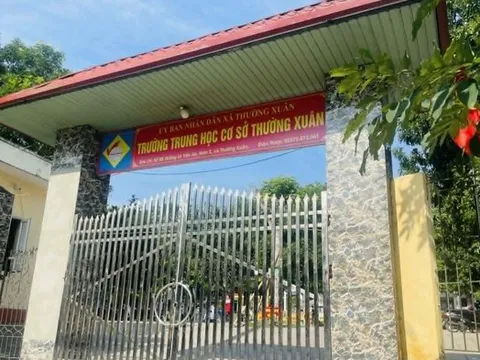 Các học sinh trong clip bị bạn đánh ở Thanh Hóa đã đi học trở lại