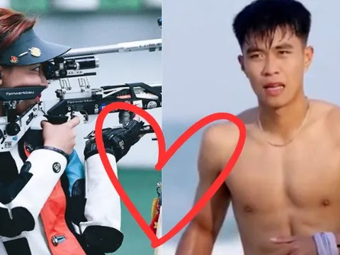Bằng chứng cho thấy hotboy 8 múi của U22 Việt Nam đã lọt vào "tầm ngắm" của nữ xạ thủ đẹp nhất SEA Games