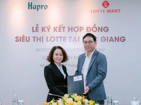 LOTTE MART hợp tác Hapro triển khai mô hình bán lẻ hiện đại tại Bắc Giang