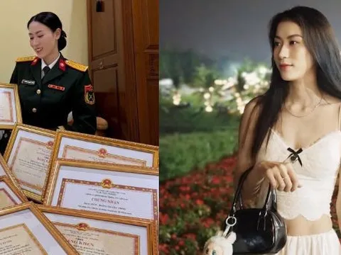 Hoa khôi bóng chuyền mang hàm Đại uý gây sốt với ảnh tổng kết 2025: Visual xinh đẹp, thành tích cực "khủng"!