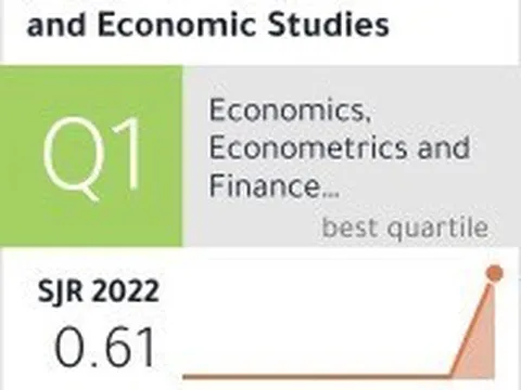 Tạp chí 'Nghiên cứu kinh tế và kinh doanh châu Á' xếp hạng Q1 chuẩn Scopus
