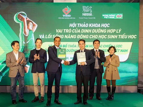 Viện Dinh dưỡng và Nestlé Việt Nam hợp tác nâng cao nhận thức về vai trò của dinh dưỡng và lối sống năng động