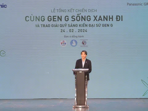 Chiến dịch “Cùng Gen G sống xanh đi” của Panasonic đã truyền cảm hứng sống Xanh cho giới trẻ và cộng đồng