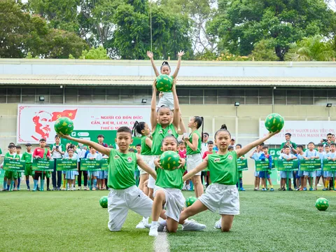 Gần 17.000 học sinh tham gia Festival Bóng đá học đường TP.HCM năm học 2023 - 2024