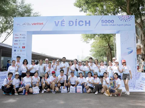 Nestlé Health Science đồng hành cùng bệnh nhân ung với ngày hội "5000 bước chân hạnh phúc"