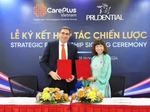 Prudential và Careplus hợp tác chiến lược, cung cấp dịch vụ chăm sóc sức khỏe và tầm soát cho khách hàng