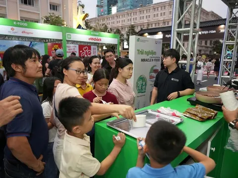 aT TP.HCM giới thiệu các sản phẩm “Miracle K-Food” tới người tiêu dùng Việt Nam