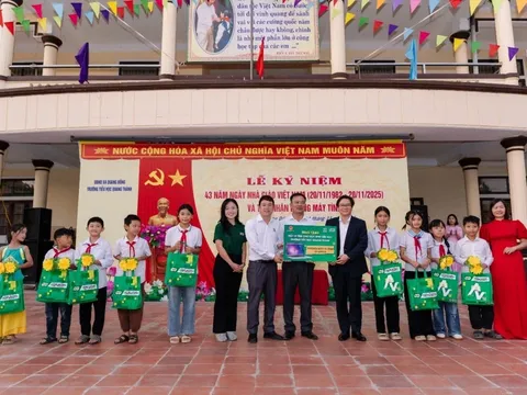 Nestlé đầu tư phòng máy tính cho trường học nhằm tăng khả năng tiếp cận công nghệ