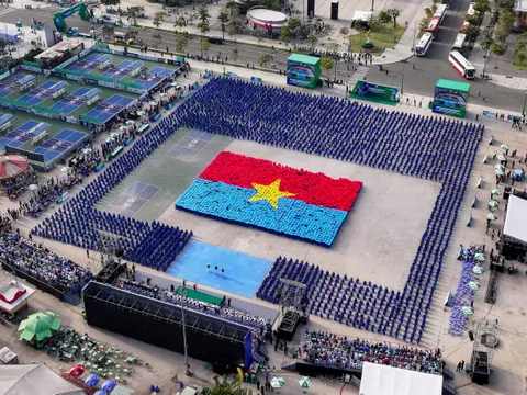 60.000 học sinh lập kỷ lục kép Việt Nam và thế giới với màn đồng diễn võ nhạc Vovinam ấn tượng